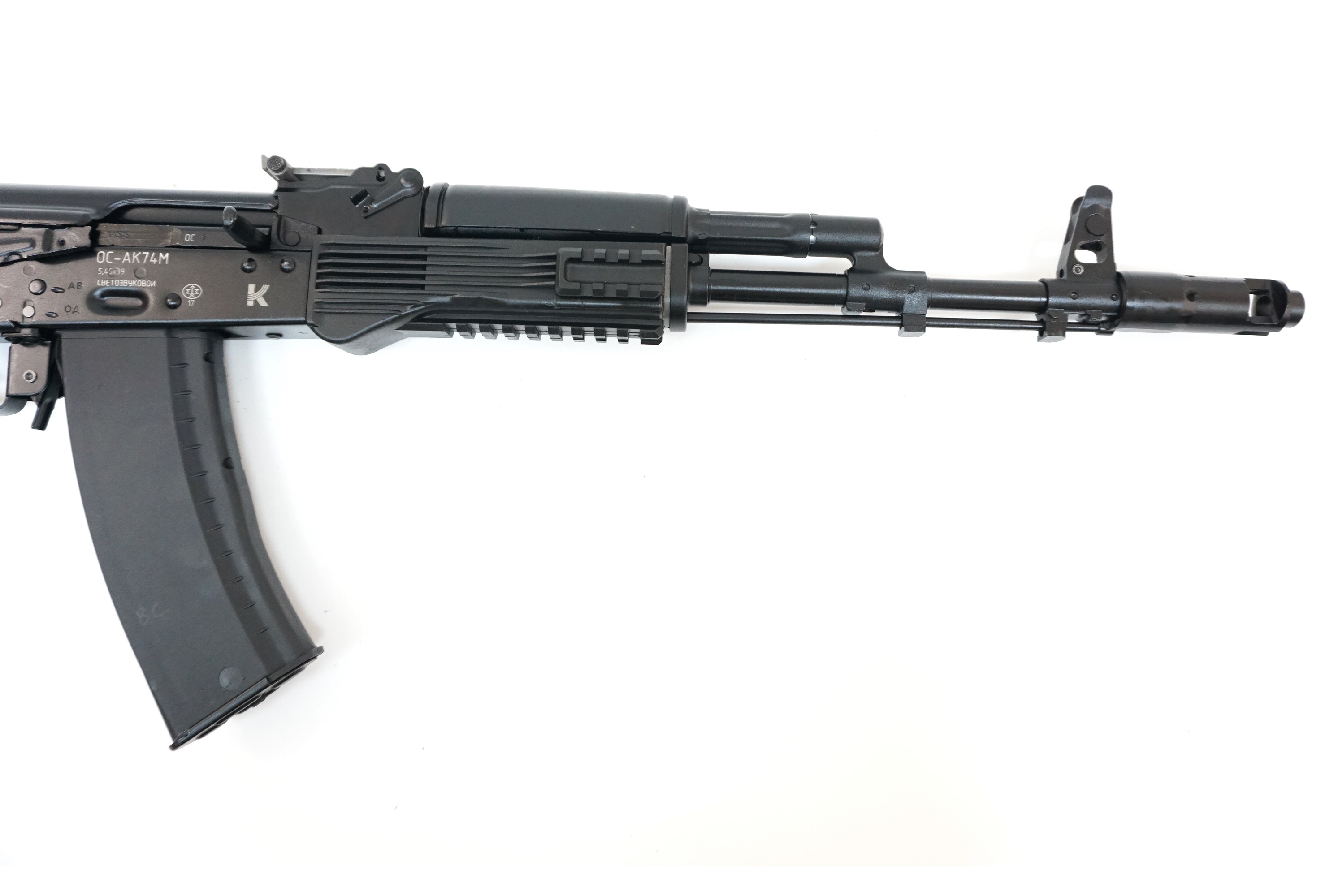 Оружие охолощенное АК74М, к.5,45*39