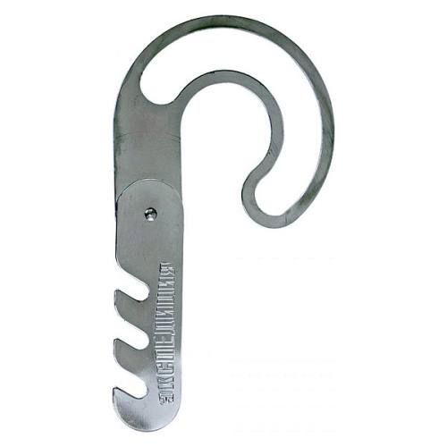 Крюк костровой с регул. подвеской хром. сталь