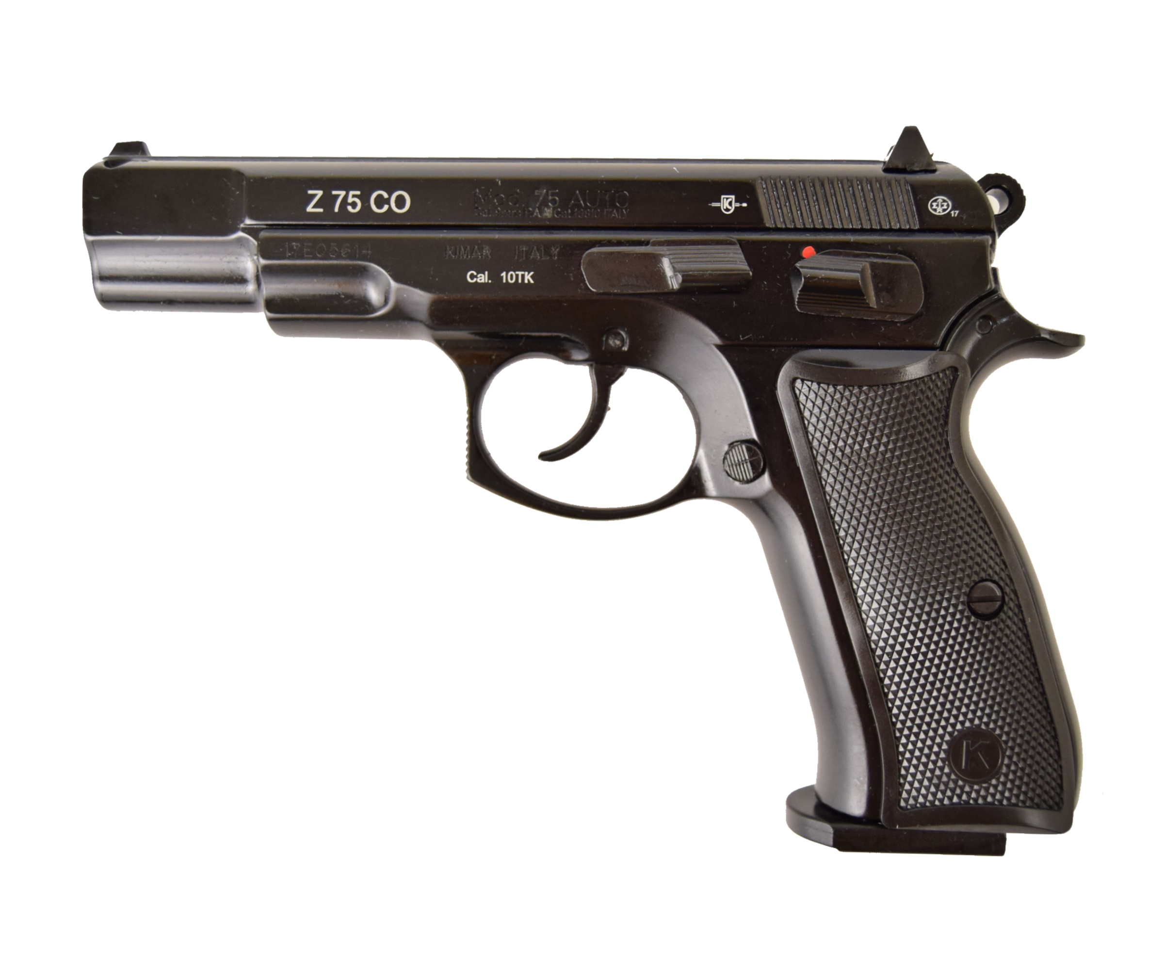 Оружие списанное, охолощенное Z 75 (черный)