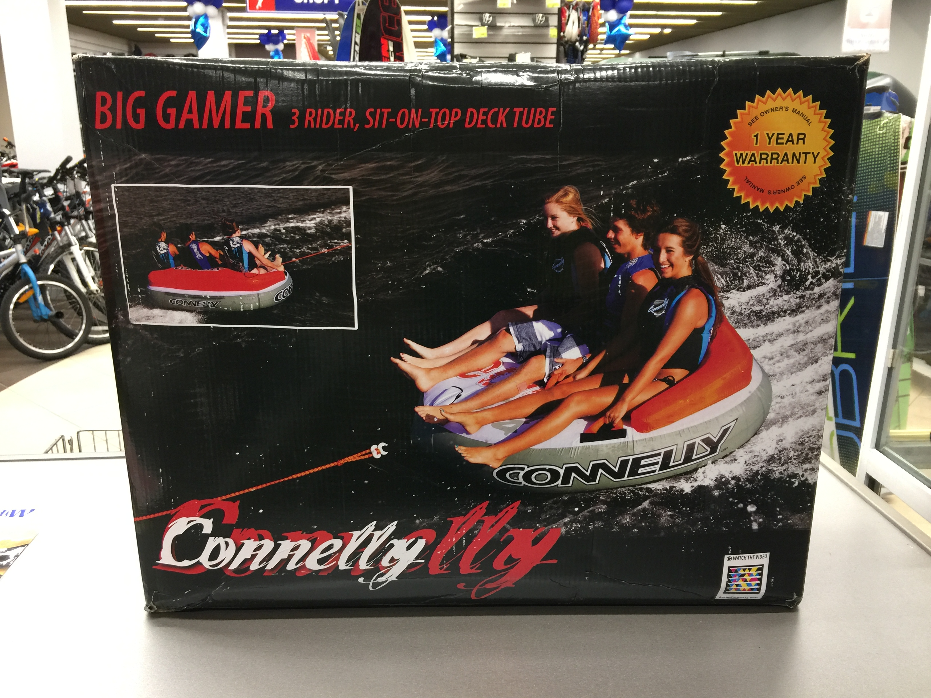 Баллон 3-х мест буксир-ый Big Gamer