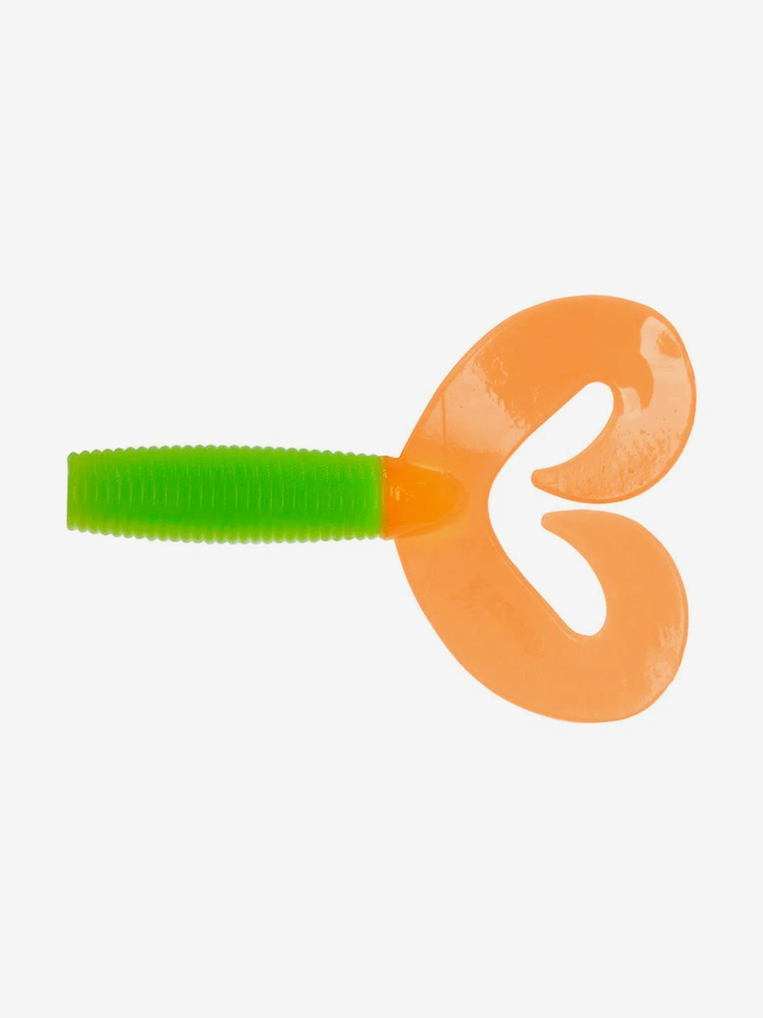 Твистер Credo Double Tail 2.95", 7.5см, Lime & Orange Твистер Credo Double Tail 2.95", 7.5см, Lime & Orange