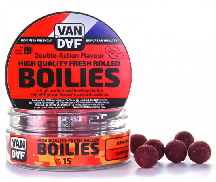 Бойлы 15мм, 100 г, супер спайс